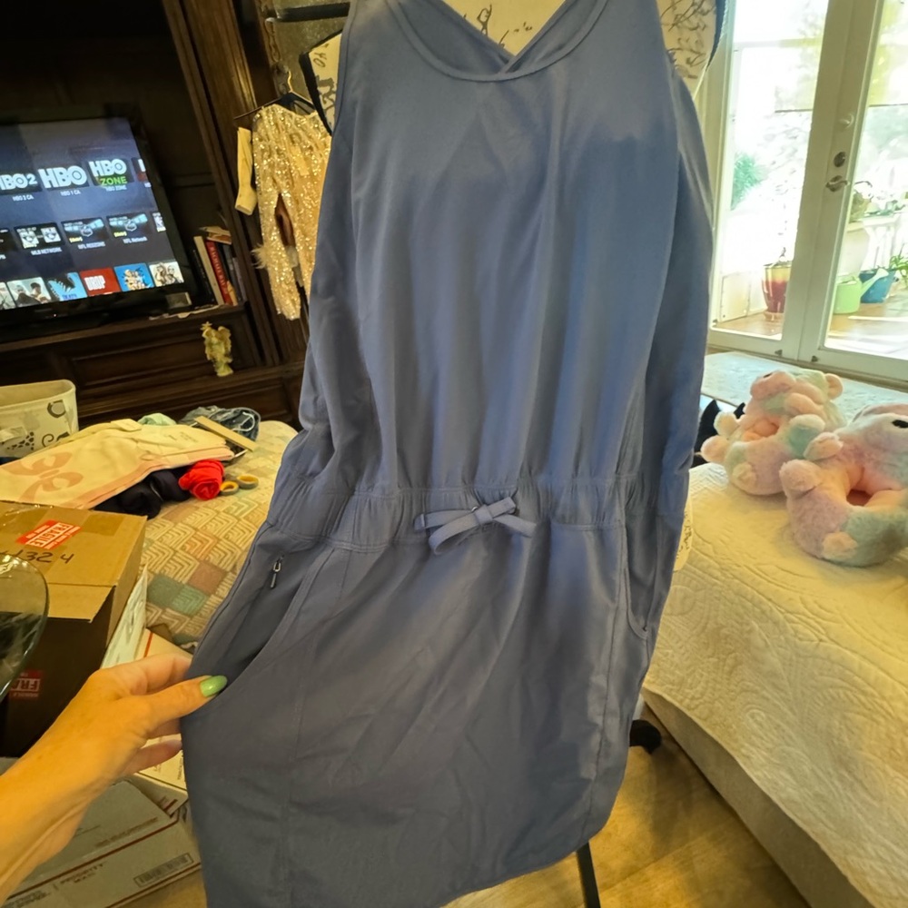 Patagonia med Blue Recycled Fabric Apparel dress #6